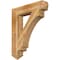 Ekena Millwork Imperial Arts & Crafts Rough Sawn Bracket, Western Red Cedar, 6"W x 32"D x 38"H BKT06X32X38IMP03RWR - alternate 1